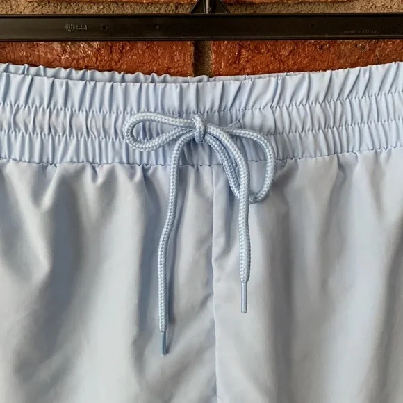 Crown & Ivy Sky Blue Athletic Running Shorts - Picture 2 of 7